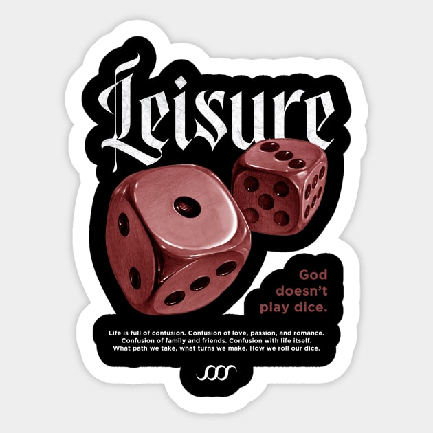 Leisure Modern Streetwear Sticker by DChanCeative.Std